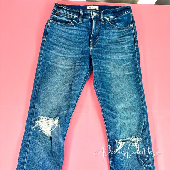 Madewell 9" High Riser Skinny Skinny Crop Jeans - Picture 11 of 11
